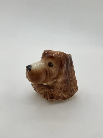 Vintage Royal Copley Cocker Spaniel Wall Pocket Planter Vase – Mid-Century - Picture 1 of 6